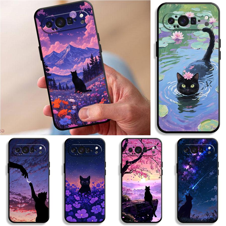 Google Pixel 9 - Casing Penutup Ponsel Funda untuk Google