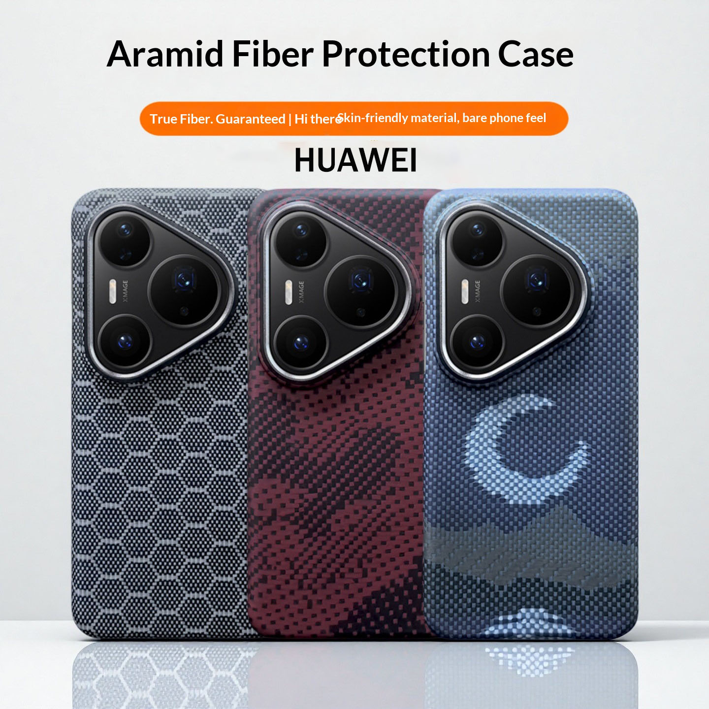 Huawei Pura 70 - 100% Casing Kevlar Asli Untuk HUAWEI