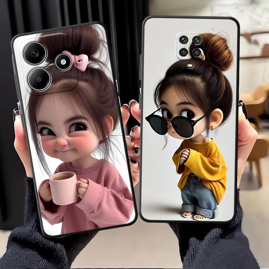 Casing Ponsel Funda Pola Gadis - Xiaomi Redmi Note 13 ulasan dan harga